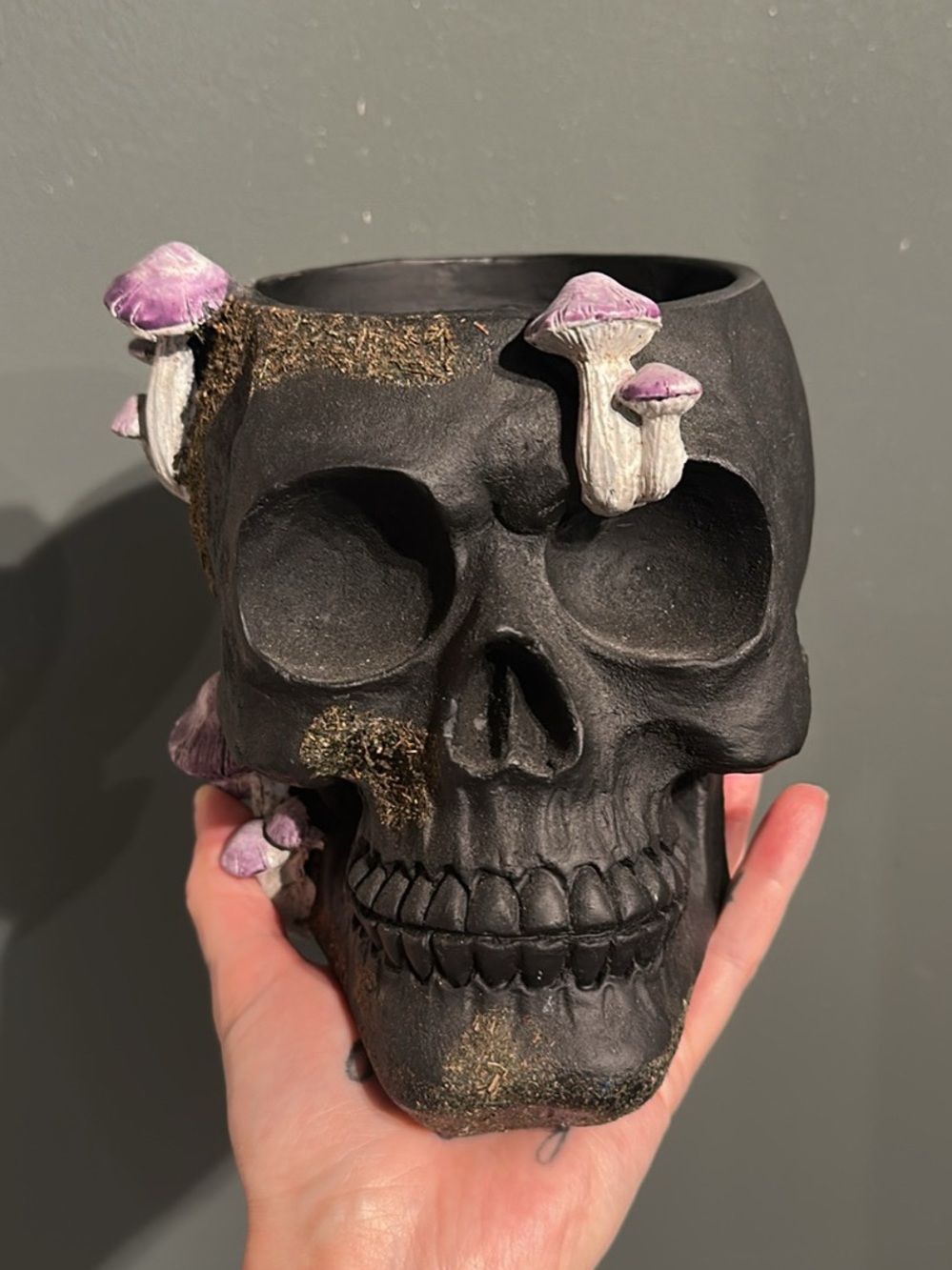 Michaels Halloween Decor Mushroom Skull